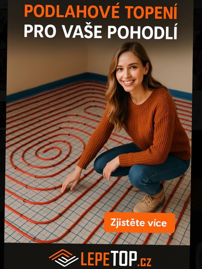 🏡 Podlahové topení pro vaše pohodlí Zažijte opravdové teplo domova s Lepetop.cz 🧡 Dodáme a nainstalujeme kvalitní...